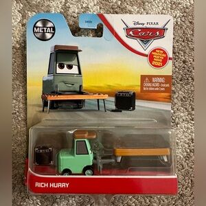 NIB Disney Pixar Cars Rich Hurry vehicle